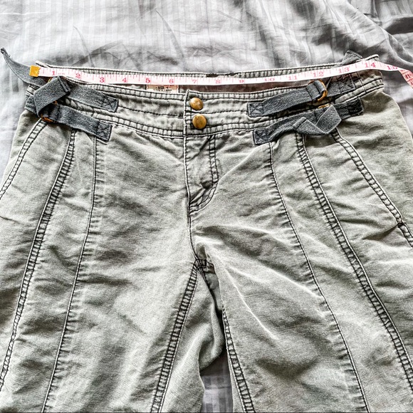 Free People Bermuda Shorts Washed Black Size 4 - Picture 11 of 14